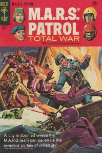 M.A.R.S. Patrol Total War #5 GD ; Gold Key | low grade comic MARS May 1968