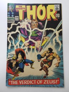 Thor #129 (1966) The Verdict of Zeus! Sharp VG Condition!