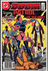 Doom Patrol #18 Newsstand Edition (1988) Doom Patrol