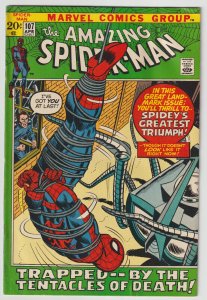 Amazing Spiderman #107 (Apr 1972, Marvel), VG condition (4.0)