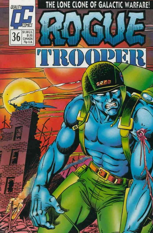 Rogue Trooper (1st Series) #36 FN; Fleetway Quality | save on shipping - details