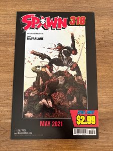 Spawn # 317 NM 1st Print Variant Image Comic Book McFarlane Clown Angela 6 J277