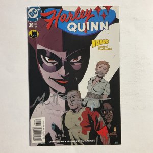 Harley Quinn 30 2003 Signed by Huddleston DC Comics NM near mint