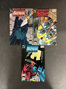 Batman (1965) #433-435 FN/VF (7.0) Many Deaths of Batman Lot