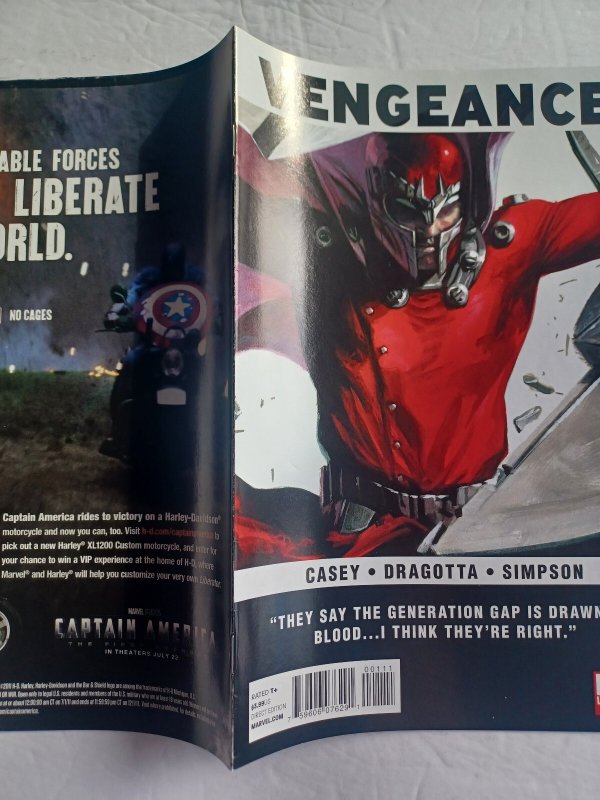 Vengeance #1 - 1st Appearance America Chavez - Dell’Otto - 2011 - (-NM)