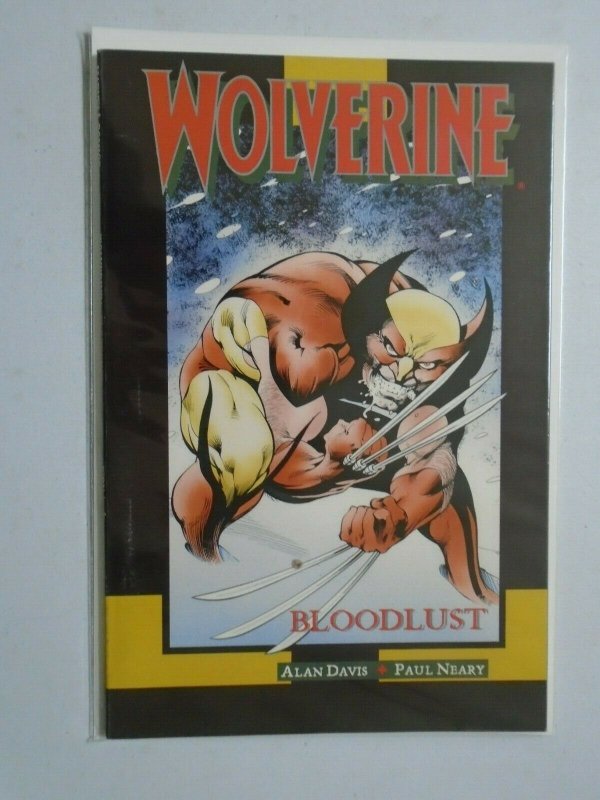 Wolverine Bloodlust #1 8.0 VF (1990)