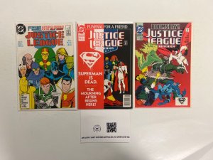 3 Justice League DC Comic Books # 1 69 70 Batman Superman Wonder Woman 43 JS41