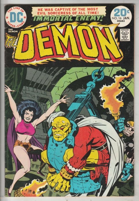 Demon, The #16 (Jan-74) VF+ High-Grade Jason Blood, Merlin