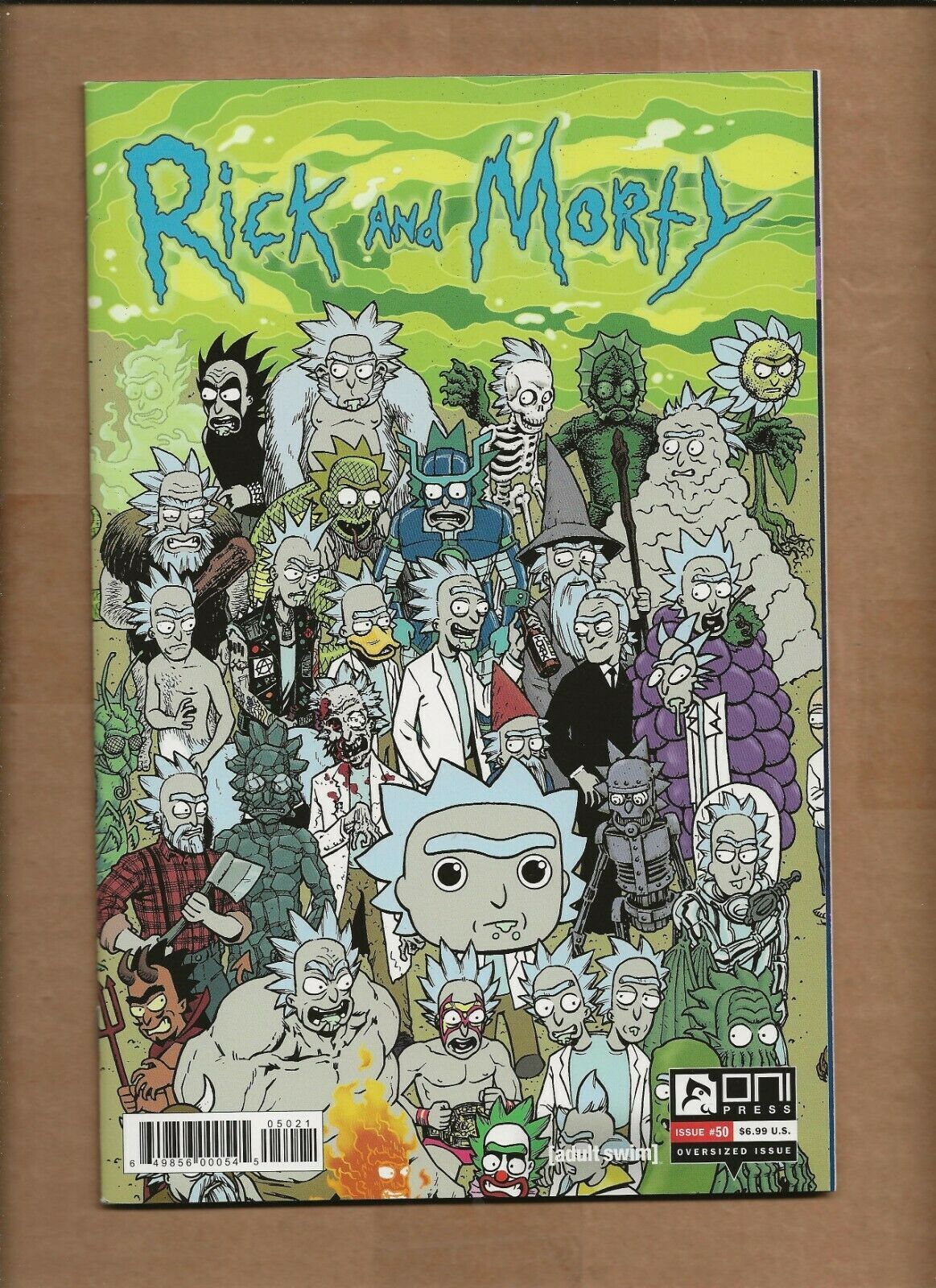 Rick And Morty 50 Connecting Variant Set Oni Press 649856000545 Comic
