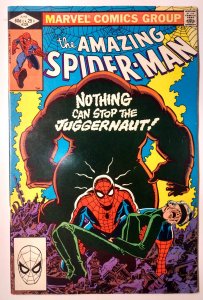 The Amazing Spider-Man #229 (6.0, 1982) Bottom Waterstain