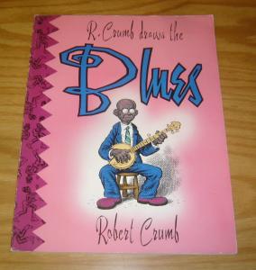 Robert Crumb Draws the Blues SC FN knockabout comics graphic novel - underground