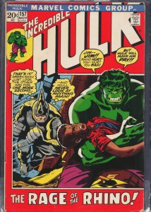 The Incredible Hulk #157 (1972) Hulk