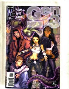 10 Comics Gen 13 #1, Divine 1, Active 1 2 3 5 6, Monkeyman 1, Ordinary 1 2 J54