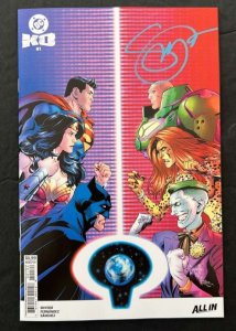 DC K.O #1 DC 2025 CAPULLO VARIANT SIGNED SCOTT SNYDER NYCC W/COA NM