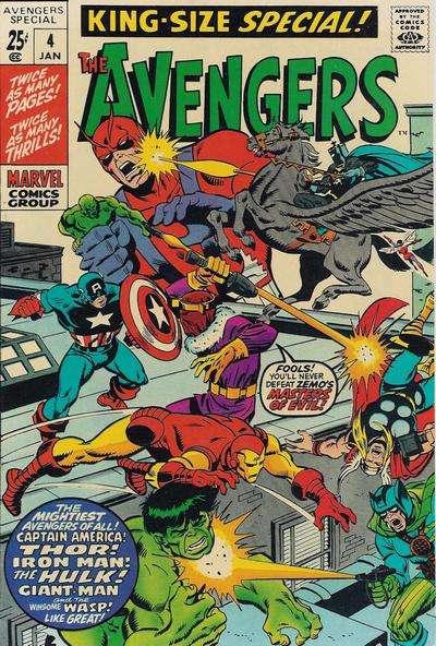 Avengers (1963 series) Special #4, Fair (Stock photo)