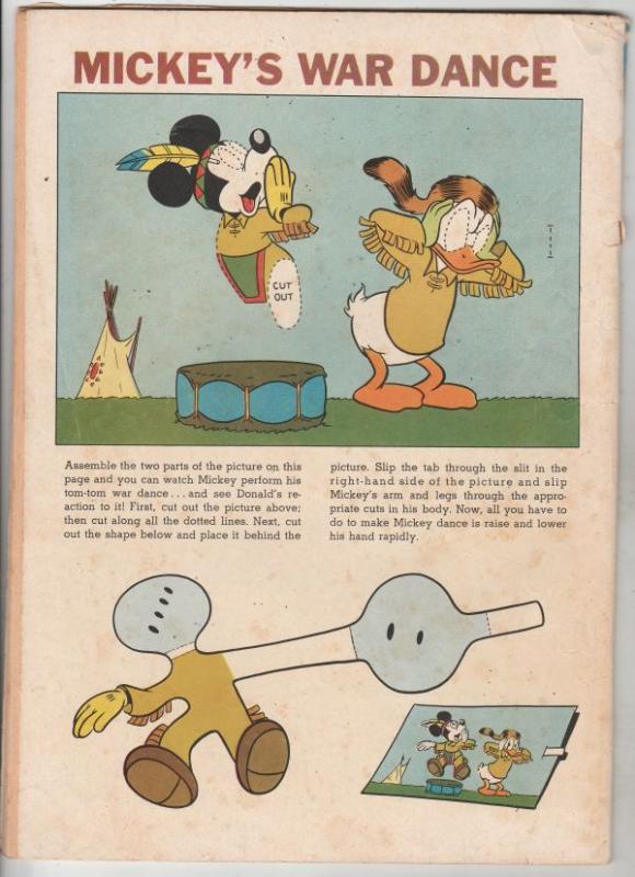 Four Color #814 (Jun-57) FN- Mid-Grade Donald Duck, Mickey Mouse