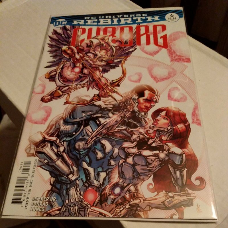 2017 CYBORG 5 6 Variant DC NM 1st appearance