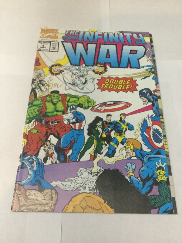 Infinity War 4 Vf- Very Fine- 7.5 Newsstand Edition Marvel Comics