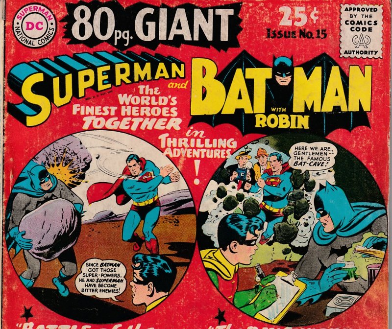 80 Page Giant # 15 – Superman/Batman team ups