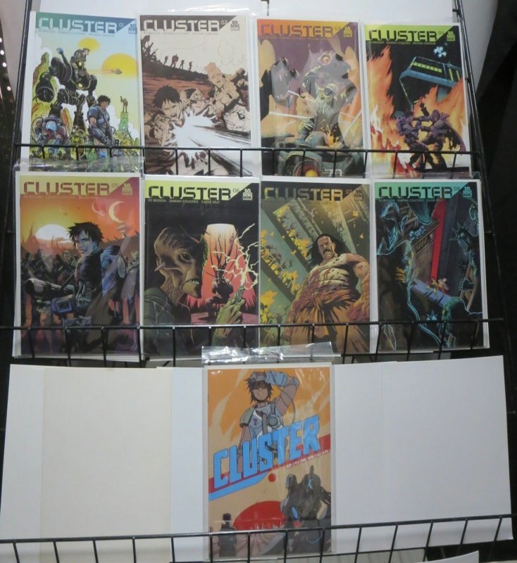 CLUSTER (Boom 2015) #1-8 plus 5A.  VF-NM. Bagged/Boarded. Brisson,Couceiro