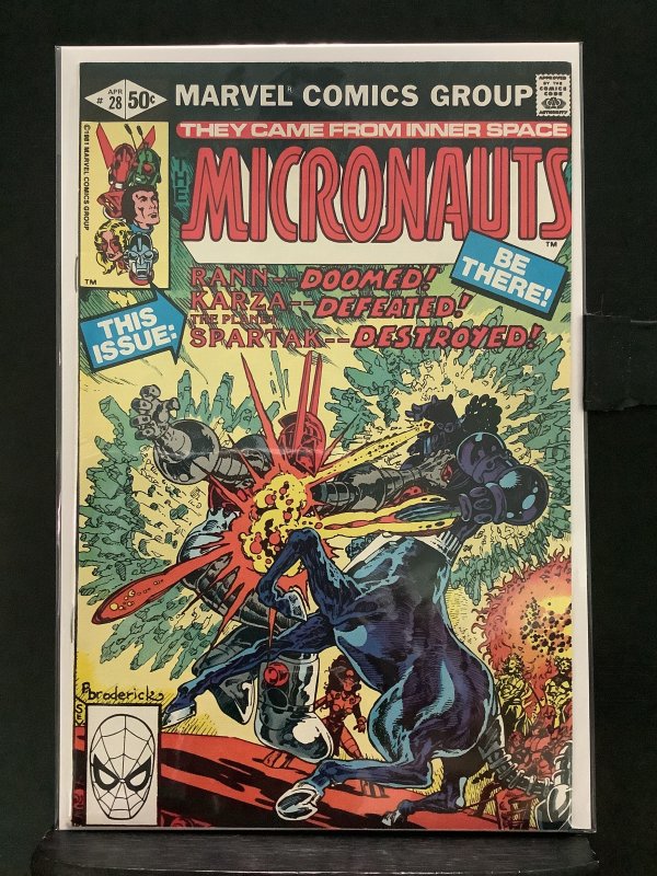 Micronauts #28 (1981)