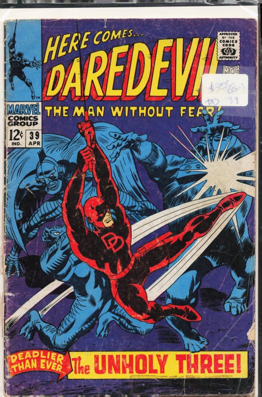 Daredevil #39 (1968) Daredevil