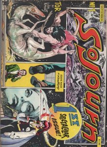 SOJOURN #1, VG, vintage newspaper style comic, 1977, Kubert, Bissette, Aragones