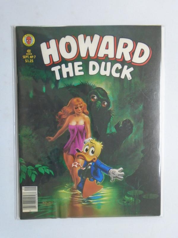 Howard the Duck (1979 Magazine) #7 Water Damage 4.0 (1980)