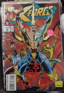 X-FORCE  #  36  1994 MARVEL DISNEY  CABLE  NIMROD