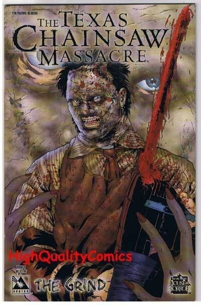 TEXAS CHAINSAW MASSACRE : GRIND #1, NM+, Horror, 2006, more TCM in store