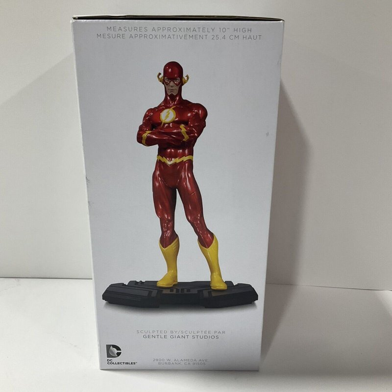 DC COMICS ICONS FLASH STATUE GENTLE GIANT STUDIOS LIMITED 3505/5200 W/BOX  