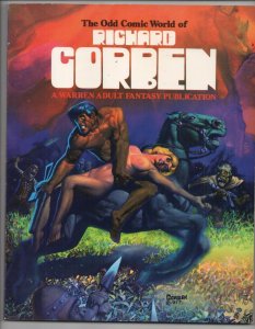 RICHARD CORBEN ODD COMIC WORLD #1 GN, TPB,  VF/NM, Richard Corben, 1977, Warren