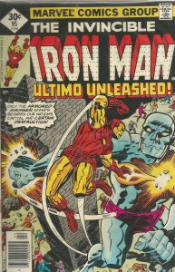 Iron Man (1st Series) #95A GD ; Marvel | low grade comic Whitman Edition Jack Ki