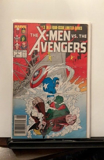 Full Run The X-Men vs. The Avengers #1-4 (1987)