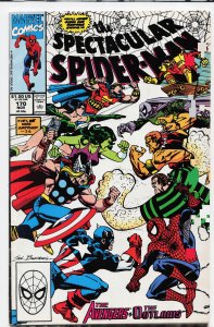 The Spectacular Spider-Man #170 (1990) Spider-Man