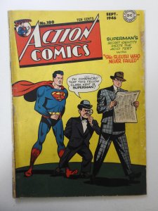 Action Comics #100 (1946) GD Condition! See condition description