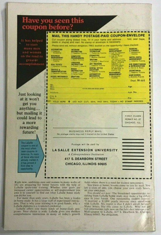 WEIRD WONDER TALES#11 FN 1975 MARVEL BRONZE AGE COMICS