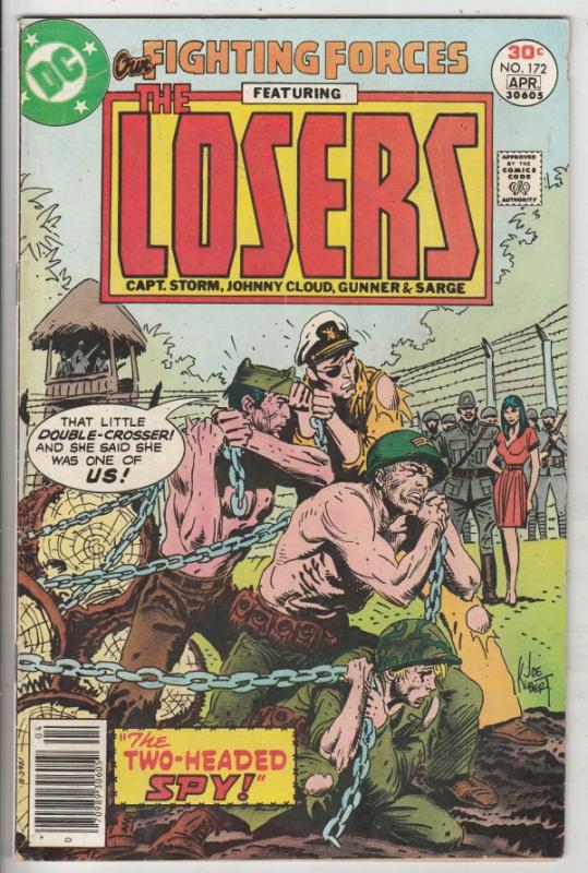 Our Fighting Forces #172 (Apr-77) VF High-Grade The Losers (Capt. Storm, Lt. ...