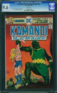 Kamandi, The Last Boy on Earth #40 (1976) CGC 9.6 NM+