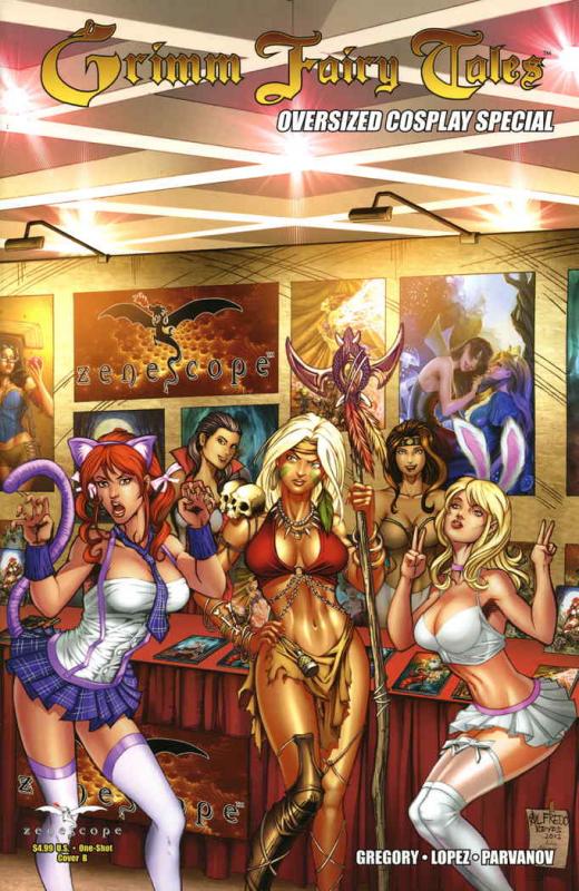 Grimm Fairy Tales Oversized Cosplay Special #1B VF/NM Zenescope - save on shippi