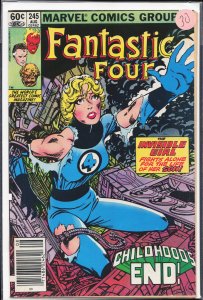 Fantastic Four #245 (1982) Fantastic Four [Key Issue]