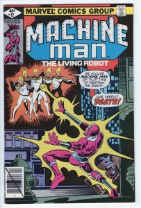 MACHINE MAN #12 - 8.5 - WP - Ditko