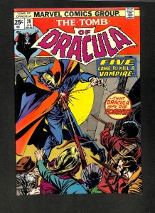 Tomb Of Dracula #28 Blade!