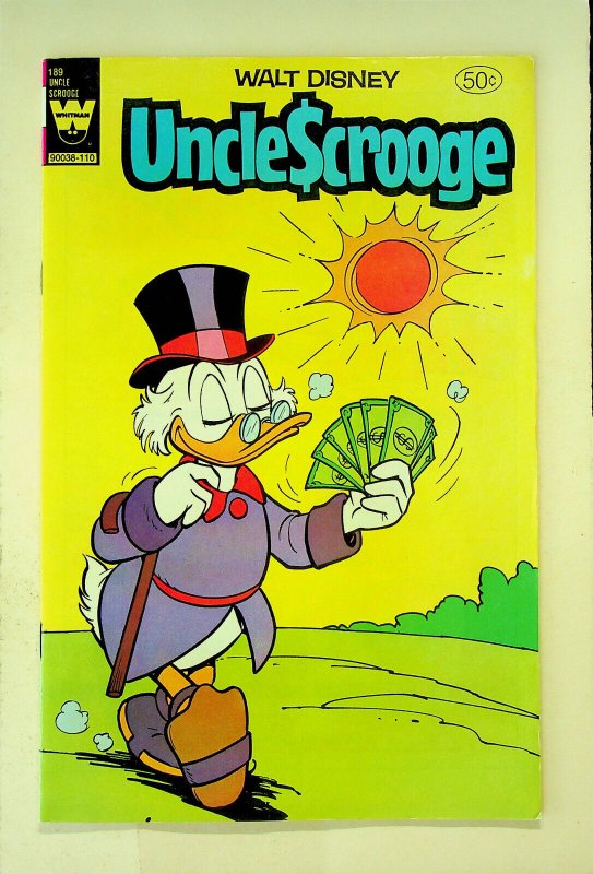 Uncle Scrooge #189 (1981, Whitman) - Very Fine/Near Mint 