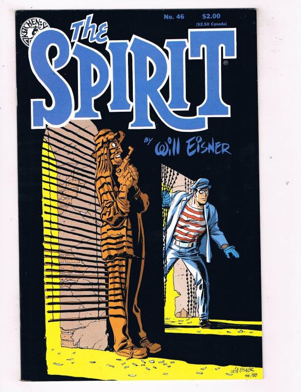 The Spirit #46 FN/VF Kitchen Sink Comix Comic Book Will Eisner 1983 DE40 AD14