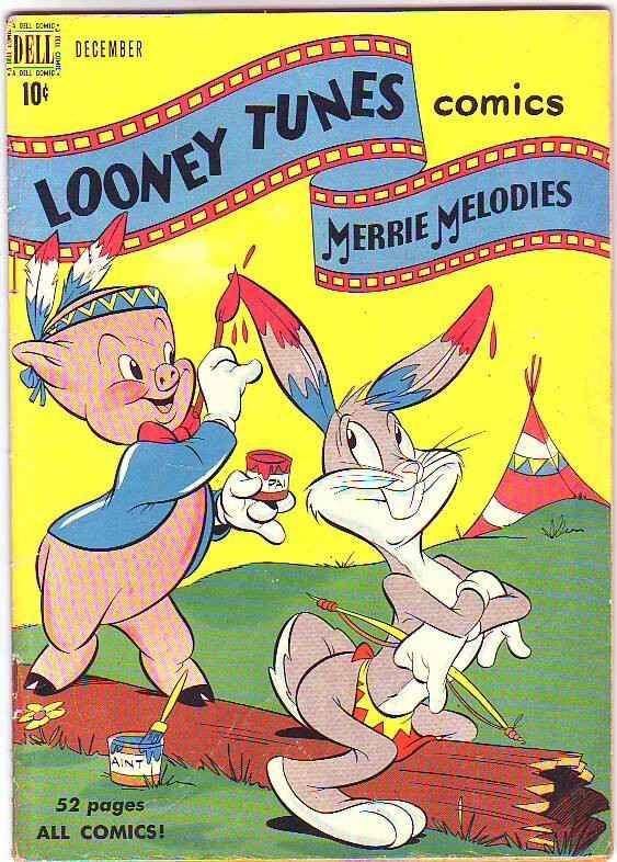 Looney Tunes Merrie Melodies Comics #98 (Dec-49) FN Mid-Grade Bugs Bunny, Por...