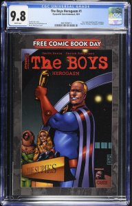 The Boys Herogasm #1 (2021) Graded CGC 9.8