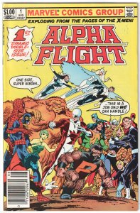 Alpha Flight #1 (1983) Alpha Flight [Key Issue]