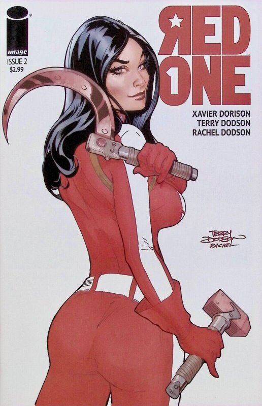 RED ONE Comic Issue 2 — Soviet Spy Superhero Set in LA 1977 — 2015 Image Comics 