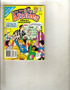 Lot of 8 Archie Digest Library Pocket Books #1 2 6 8 10 11 12 13 WS15